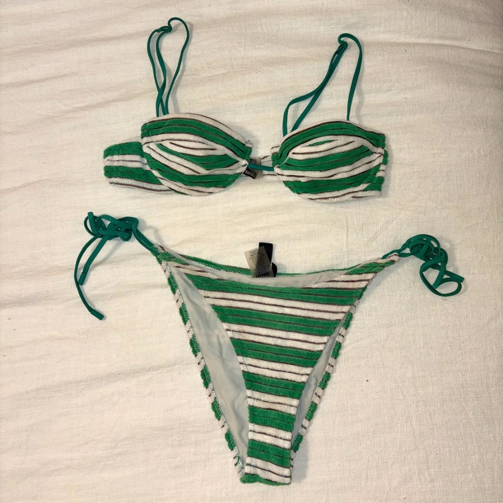Triangl Mala Dunne Terry Bikini